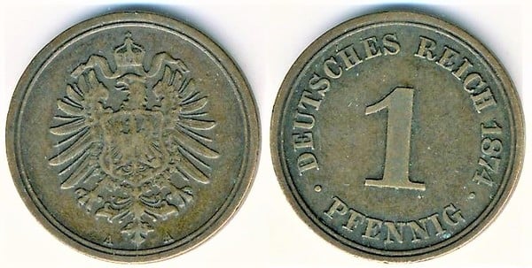 1 pfennig