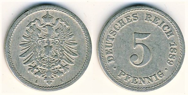 5 pfennig