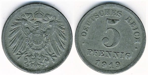 5 pfennig