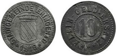 10 pfennig (Ciudad de Ehingen-Estado federado de Württemberg)