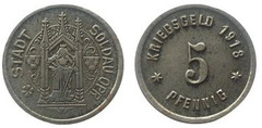 5 pfennig (Soldau-Prusia Oriental)