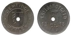 5 pfennig (Wyhlen Baden)