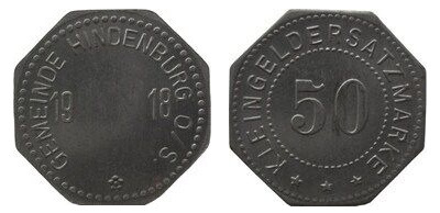 50 pfennig (Hindenburg Alta Silesia)