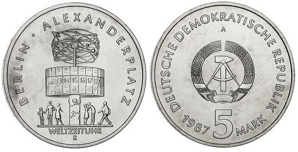 5 mark (750th Anniversary of the City of Berlin)