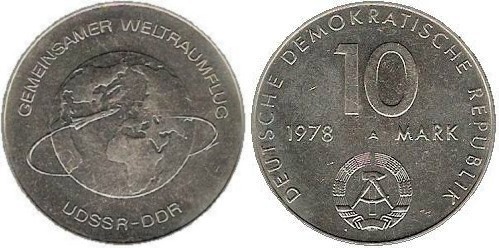 10 mark (Joint USSR-DDR orbital flight)