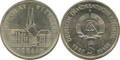 5 mark (750th Anniversary of Berlin - Nikolaiviertel)
