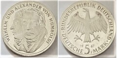5 mark (Wilhelm y Alexander von Humboldt)