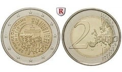 2 euro (25 Aniversario de la Reunificación de Alemania)