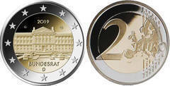 2 euro (70 Aniversario del Bundesrat)