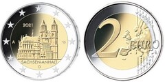 2 euro (Estado Federado de Sajonia-Anhalt)