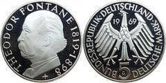 5 mark (150th Anniversary of the Birth of Theodor Fontane)