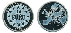 10 euro (Map of Europe)