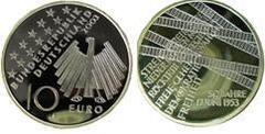 10 euro ( 50 JAHRE 17. JUNI 1953 )
