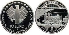 10 euro (175 Aniversario del Tren en Alemania)