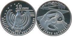 10 euro (125th Anniversary of the Automobile)