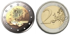 2 euro (25 Aniversario de la Firma del Acuerdo Aduanero con la U.E.)