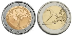 2 euro (70 Aniversario de la Declaración Universal de los Derechos Humanos)