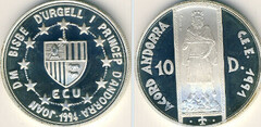 10 diners (Unión Aduanera ECU)