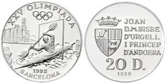20 diners (XXV Olímpiada-Barcelona 92)