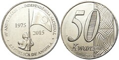 50 kwanzas (40 Aniversario de la Independencia)