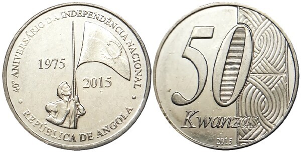 50 kwanzas (40th Anniversary of Independence)