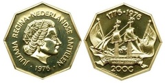 200 gulden (U.S. Bicentennial)