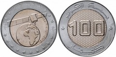 100 dinars (Primer satélite de comunicaciones)