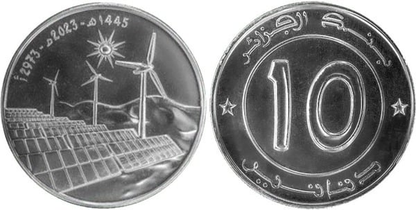 10 dinars (Renewable energies)