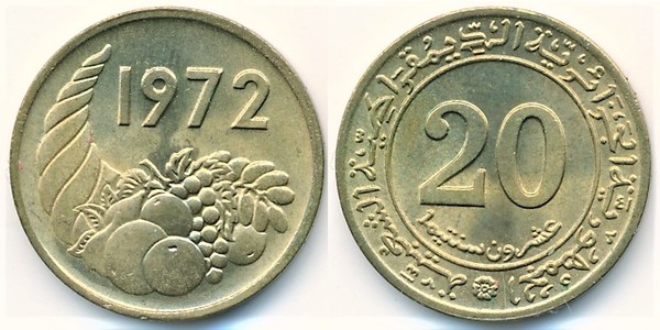 20 céntimos (FAO-Agricultural Revolution)