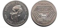 2 pesos (Centenario del Nacimiento de Jorge Luis Borges)