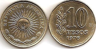 10 pesos