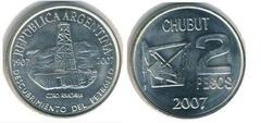 2 pesos (Centenario del Descubrimiento del Petróleo)