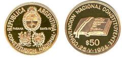 50 pesos (Convención Nacional Constituyente)
