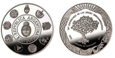 25 pesos (20º Aniversario de la Serie Iberoamericana)