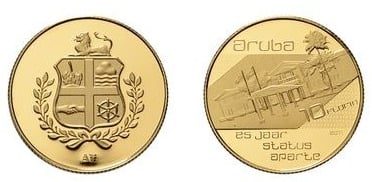 10 florins (25th anniversary of Status Aparte)