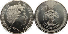 20 cents (Leyendas de ANZAC - Medalla de la Victoria)
