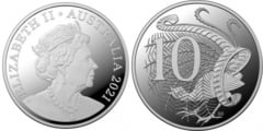 10 cents (Elizabeth II - 6 retrato)