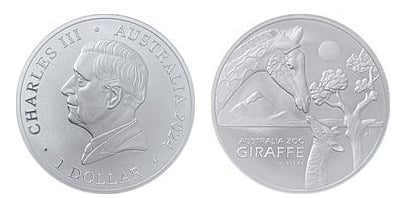 1 dollar (Australia Giraffe Zoo)