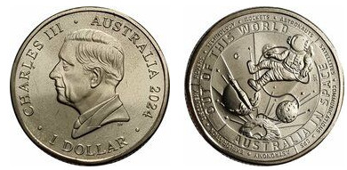 1 dollar (Australia in space)