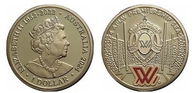 1 dollar (AFLW Premiership-Color)