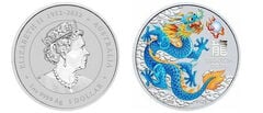 1 dollar (Year of the Blue Dragon)