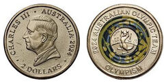 2 dollars (Paris Olympic Games - Olympics)