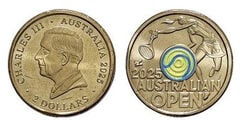 2 dollars (Australian Open women's tennis-Fluor)