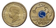 2 dollars (Australian Women's Tennis Open-Blue)