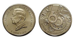 1 dollar (60 years of the Royal Australian Mint)