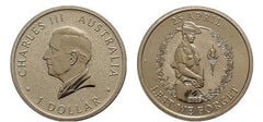 1 dollar (Lest We Forget - Soldier Contemplating)