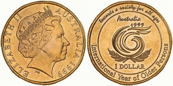 1 dollar (International Year of Older Persons)