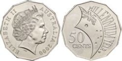 50 cents (Millennium Year)