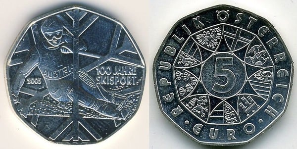 5 euro (100th Anniversary of Sky)