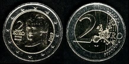 Coin 2 euro 2002 2006 of Austria Updated Value Foronum